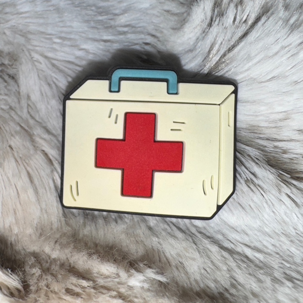First Aid Kit Shoe Charm 5/$20